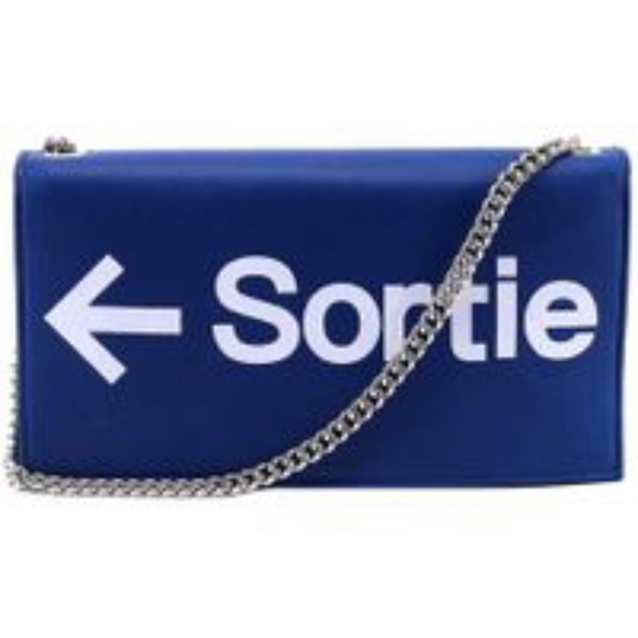 COPY - Vetements 2018 Paris Sortie clutch lambskin